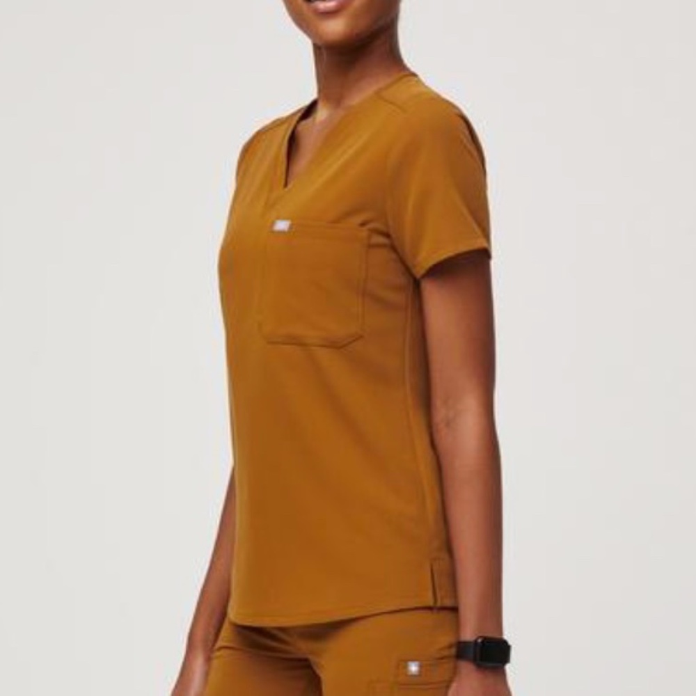 Figs Atlantic Fall Zamora™ High Waisted Jogger (XS) + One-Pocket Top (XS)